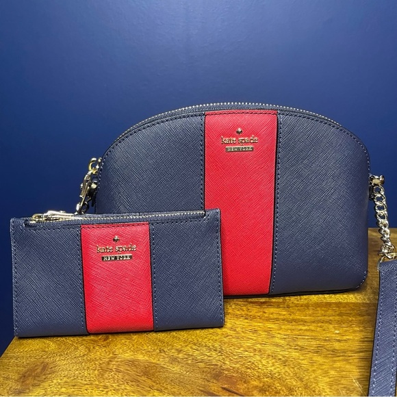 Kate Spade Cameron Street Racing Crossbody Bag Set- NWOT - Picture 1 of 7